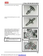 Preview for 109 page of TGB BLADE 250 Service Manual