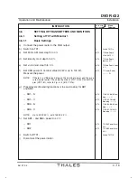 Preview for 117 page of Thales DVOR 432 Technical Manual