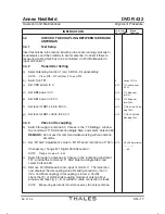 Preview for 207 page of Thales DVOR 432 Technical Manual