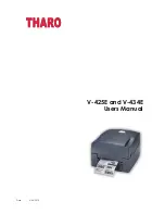 Tharo Systems V-425E User Manual preview