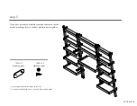 Preview for 8 page of The Container Store Linea Leaning Desk Assembly Instructions Manual