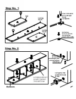 Preview for 3 page of The Container Store TEAK BOOKCASE Assembly