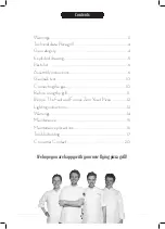 Preview for 2 page of The Flying Culinary Circus FCC-G-18400-00 Instructions, Manual, Maintenance