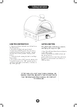 Preview for 13 page of The Flying Culinary Circus FCC-G-18400-00 Instructions, Manual, Maintenance