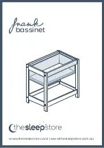 the sleep store frank bassinet Manual preview