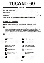 Preview for 2 page of The World Models Manufacturing tucano 60 Instruction Manual