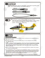 Preview for 11 page of The World Models Manufacturing UniJet Instruction Manual