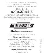 Preview for 35 page of Theben TIMEGUARD WF10COM Installation & Operating Instructions Manual