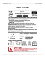 Preview for 4 page of Thelin Echo Pellet E.I. II Owner'S Manual Installation And Operating Instructions