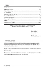 Preview for 2 page of Thera Care 24-311 Series Instruction Manual