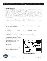 Preview for 8 page of Therma-Stor Quest PowerDry 4000 Pro Installation, Operation And Maintenance Instructions