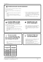 Preview for 21 page of THERMACUT EX-TRACK Operator'S Manual