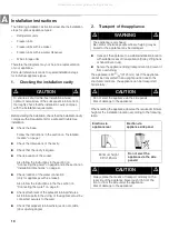 Preview for 18 page of Thermador FREEDOM T24IR70NSP Installation Instructions Manual