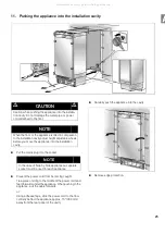 Preview for 25 page of Thermador FREEDOM T24IR70NSP Installation Instructions Manual