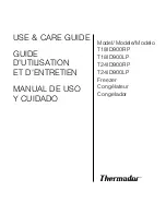 Thermador Freedom THREFR633 Use & Care Manual preview