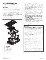 Preview for 22 page of Thermador PCG304G Use And Care Manual