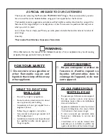 Preview for 2 page of Thermador PGR30 Care And Use Manual