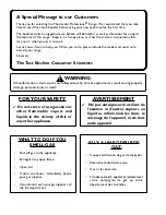 Preview for 2 page of Thermador PRG364GL Care And Use Manual