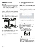 Preview for 56 page of Thermador Pro Harmony 
PRD364WLHC/U Use And Care Manual