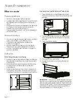 Preview for 72 page of Thermador Pro Harmony 
PRD364WLHC/U Use And Care Manual