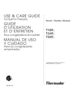 Thermador T18IF Series Use & Care Manual preview