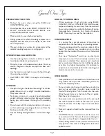 Preview for 11 page of Thermador X272X Care & Use Manual