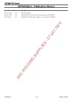 Preview for 76 page of Thermal Dynamics CUTMASTER A-09206 Operating Manual