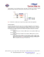 Preview for 12 page of Thermal Edge CS011-D48 Series User'S & Technical Manual