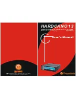 Preview for 1 page of Thermaltake HARDCANO 13 User Manual