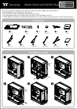 Thermaltake Pacific Ultra Core P6 DP-D5 Plus Quick Start Manual preview