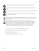 Preview for 4 page of Thermo Scientific MaxQ 5000 Operating Manual And Parts List