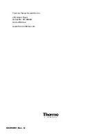 Preview for 11 page of Thermo Scientific REVCO Series Installation And Operation Manual