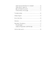 Preview for 4 page of Thermo Scientific TSV05CPSA Installation And Operation Manual