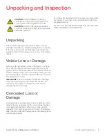 Preview for 9 page of Thermo Scientific TSV05CPSA Installation And Operation Manual