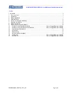 Preview for 3 page of Thermocold MULTIFUNCTIONAL UNITS RLC Installation And Maintenance Manual