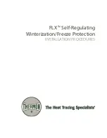 Thermon FLX Self-Regulating Installation Procedures Manual preview