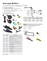 Preview for 2 page of Thermon Terminator ZP/FAK-1 Installation Procedures