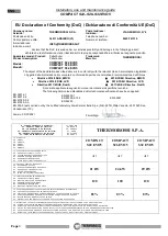 Preview for 4 page of THERMOROSSI COMPACT S22 EVO5 Installation, Use And Maintenance Manual