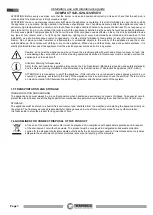 Preview for 6 page of THERMOROSSI COMPACT S22 EVO5 Installation, Use And Maintenance Manual