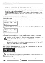 Preview for 19 page of THERMOROSSI PELLET AIR 11 Installation, Use And Maintenance Manual