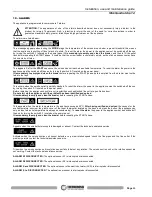 Preview for 46 page of THERMOROSSI SlimQuadro Idra 14 Installation, Use And Maintenance Manual