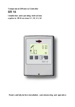 thermosolar SR14 Installation And Operating Instructions Manual preview