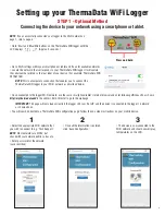 Preview for 2 page of ThermoWorks thermadata Setup Manual