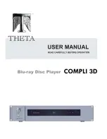 Theta Digital Compli 3D User Manual preview