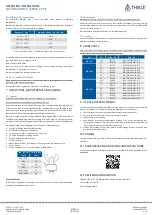 Preview for 5 page of Thiele TWN 0121/1 Operating Instructions Manual