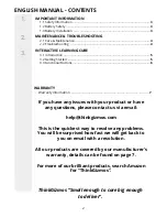 Preview for 2 page of THINK GIZMOS TG708 User Manual