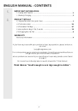 Preview for 2 page of THINK GIZMOS TG937 User Manual