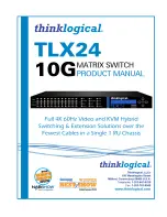 Preview for 1 page of Thinklogical TXL24 Product Manual