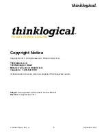 Preview for 2 page of Thinklogical VelocityKVM T-4200 Series Product Manual