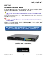 Preview for 4 page of Thinklogical VelocityKVM T-4200 Series Product Manual